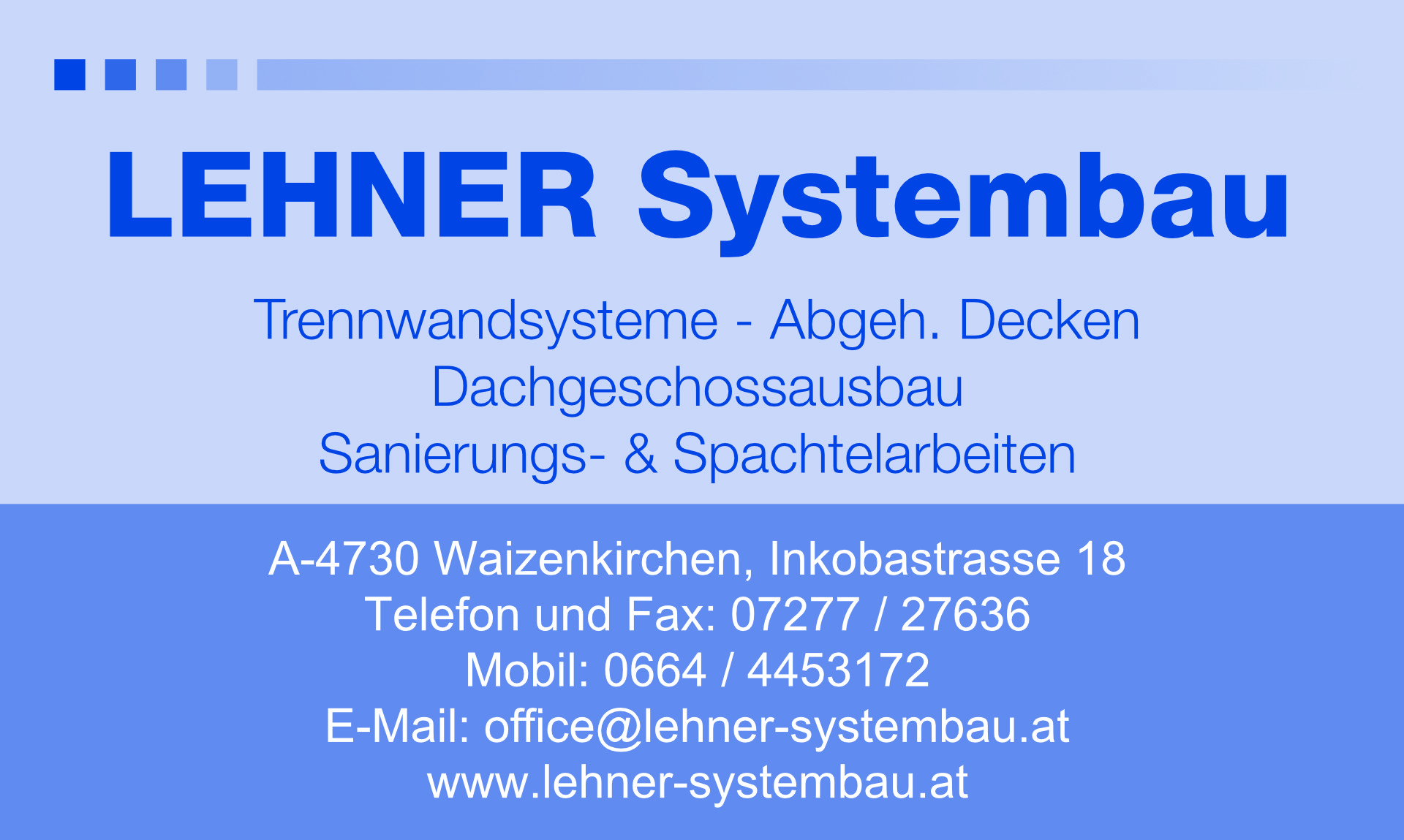 Lehner Systembau